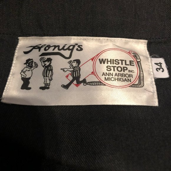 Honig's Whistle Stop Official Referee Pants Sz 34 - Picture 2 of 6